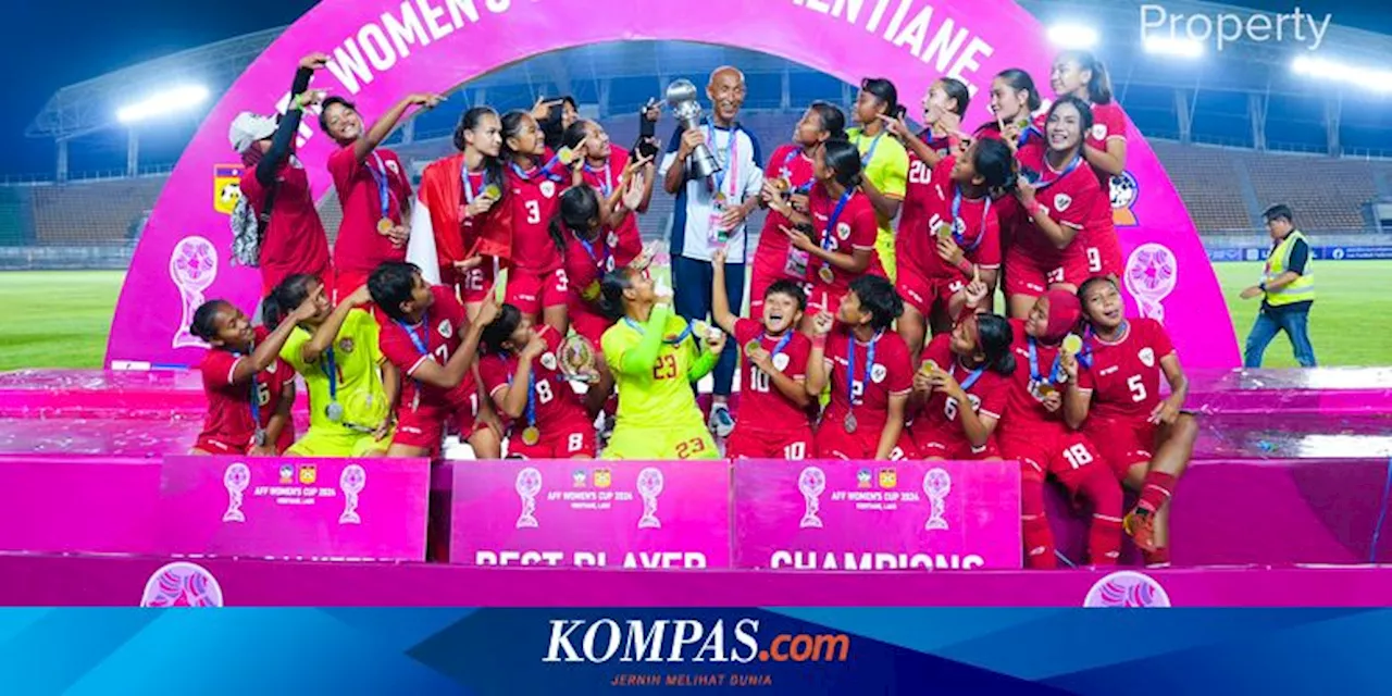 Kata-kata Pemain Timnas Putri Indonesia Seusai Juara Piala AFF Putri 2024