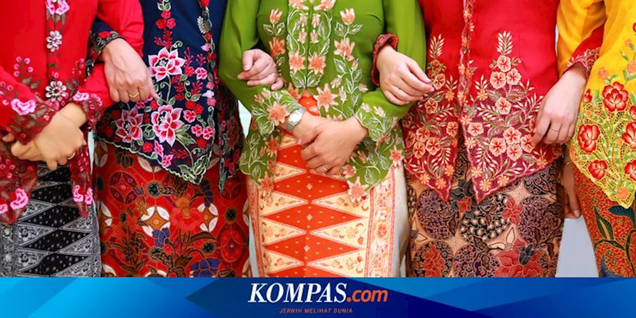 Kebaya Resmi Jadi Warisan Budaya Takbenda Indonesia ke-15 yang Diakui UNESCO