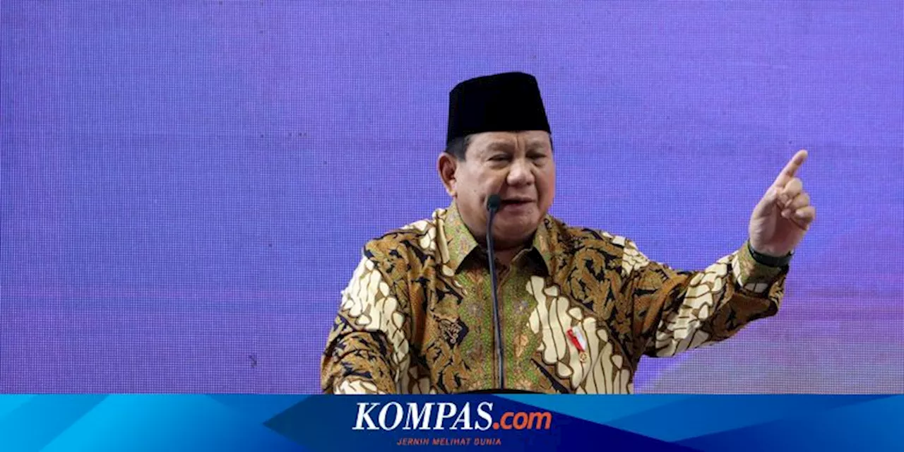 Prabowo Minta Anggaran Dinas Dipotong 50 Persen, Menag: Hanya Jalan-jalan dan Cari Oleh-oleh