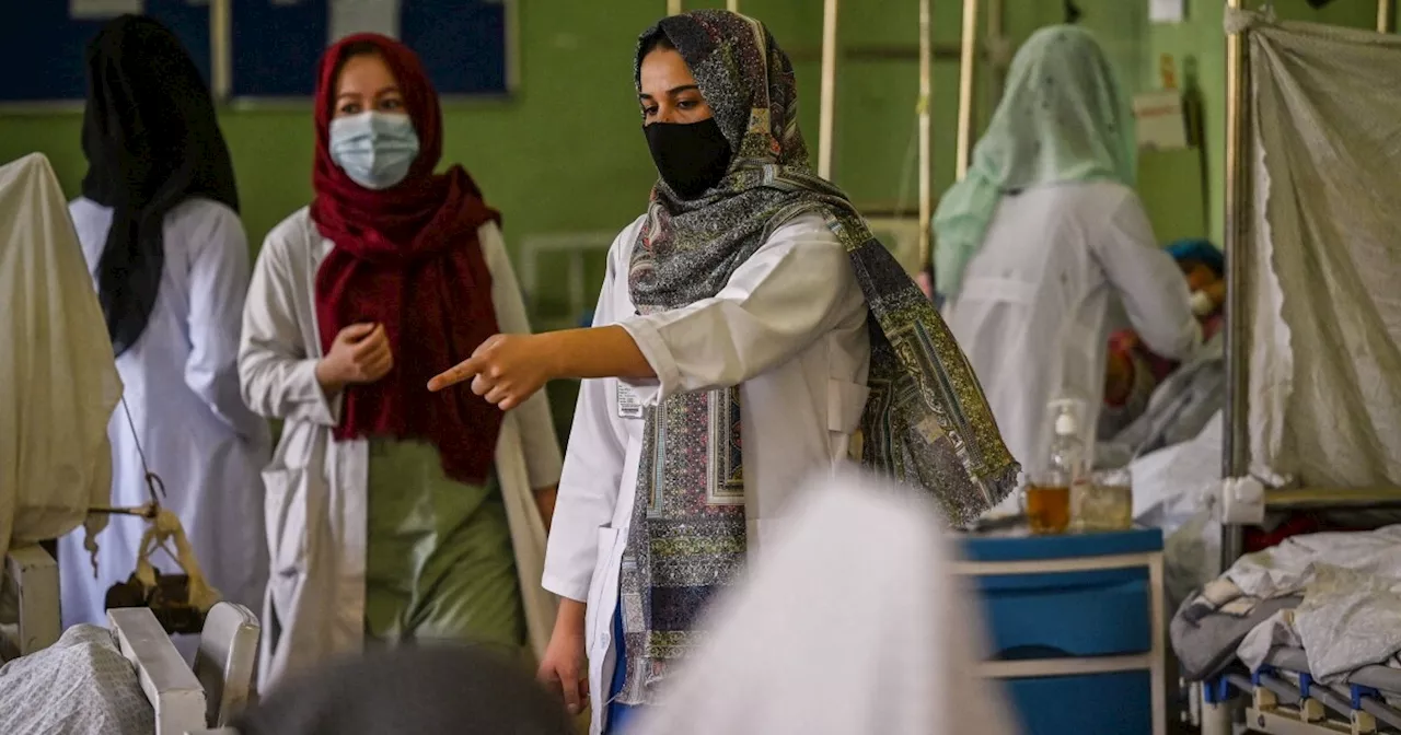 Rights Group: Afghan women barred from studying nursing and midwifery