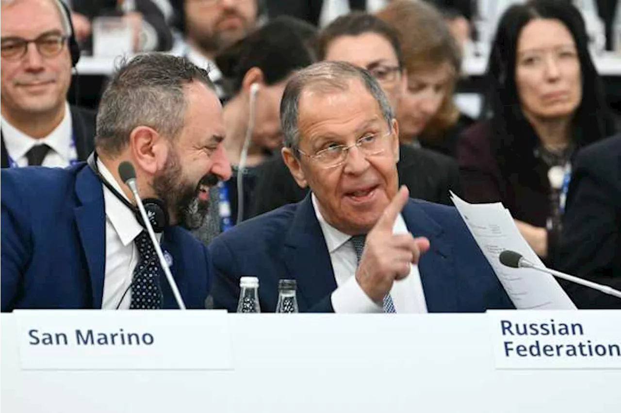 Blinken, Russia's Lavrov clash on Ukraine at a security meeting in Malta