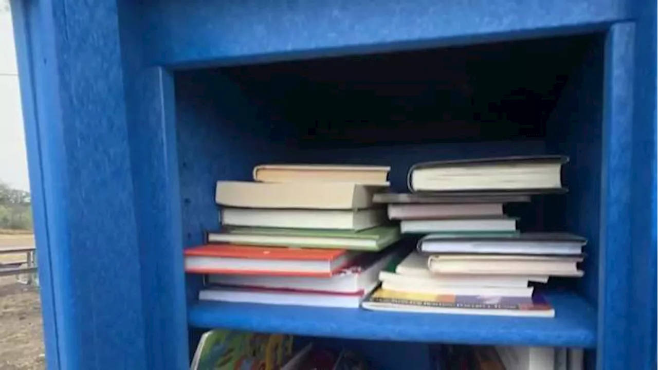 New little library installed south of Loop 410 continues combating lack of book access