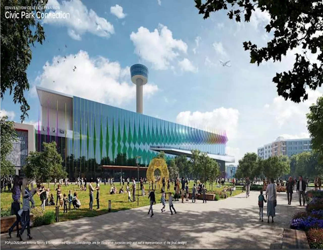 What will the expansion of San Antonio’s downtown convention center look like?