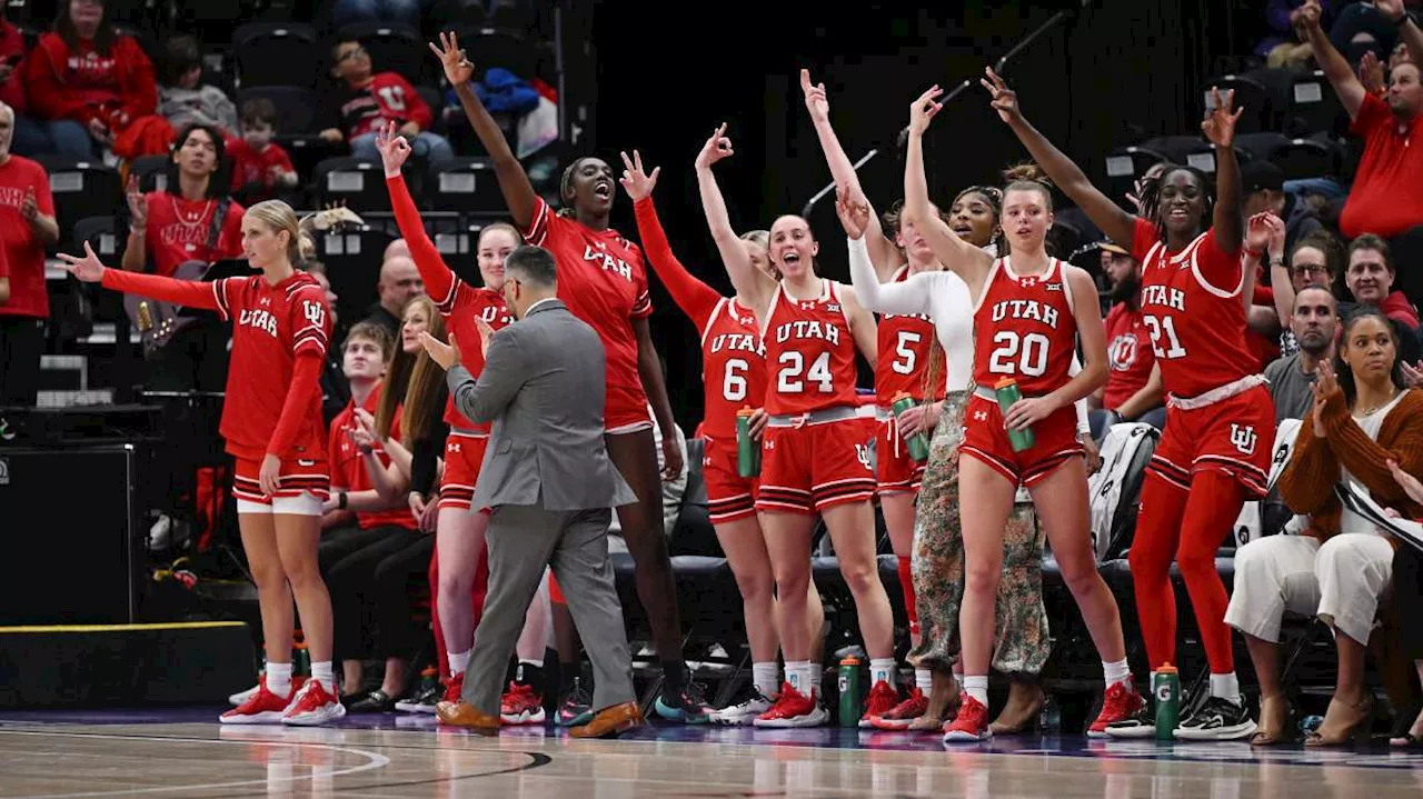 Kennady McQueen hits 5 3-pointers as Utah women overwhelm Utah State 87-34