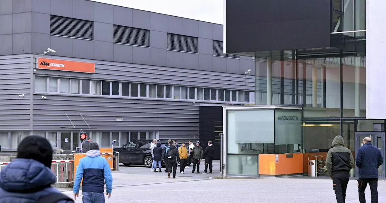 KTM: 750 Kündigungen, Insolvenzstiftung mit 300 Plätzen