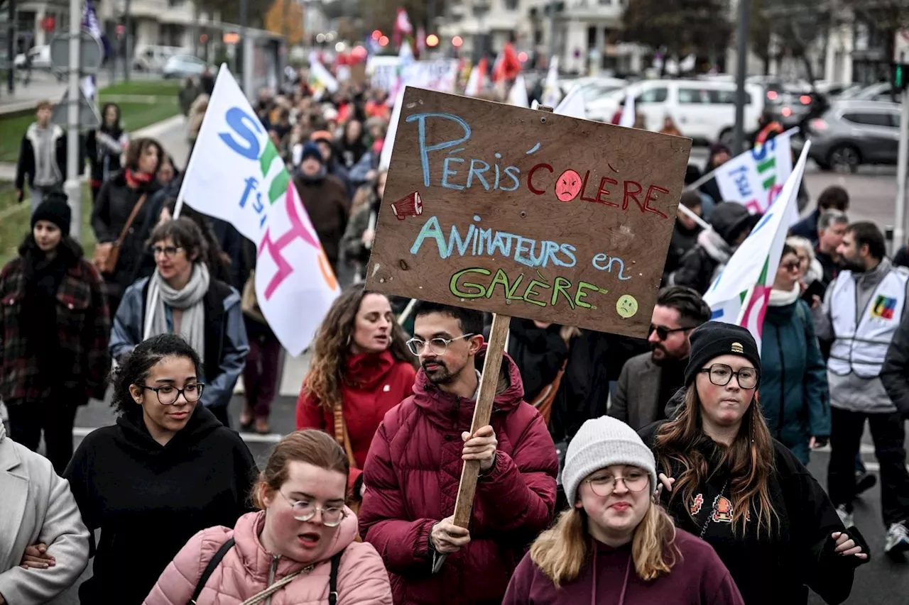 Grève dans la fonction publique : 246 000 personnes mobilisées à la mi-journée