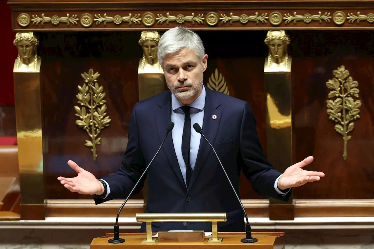 LR «ne fera pas tomber» le futur gouvernement même s'il n'y participe pas, assure Wauquiez