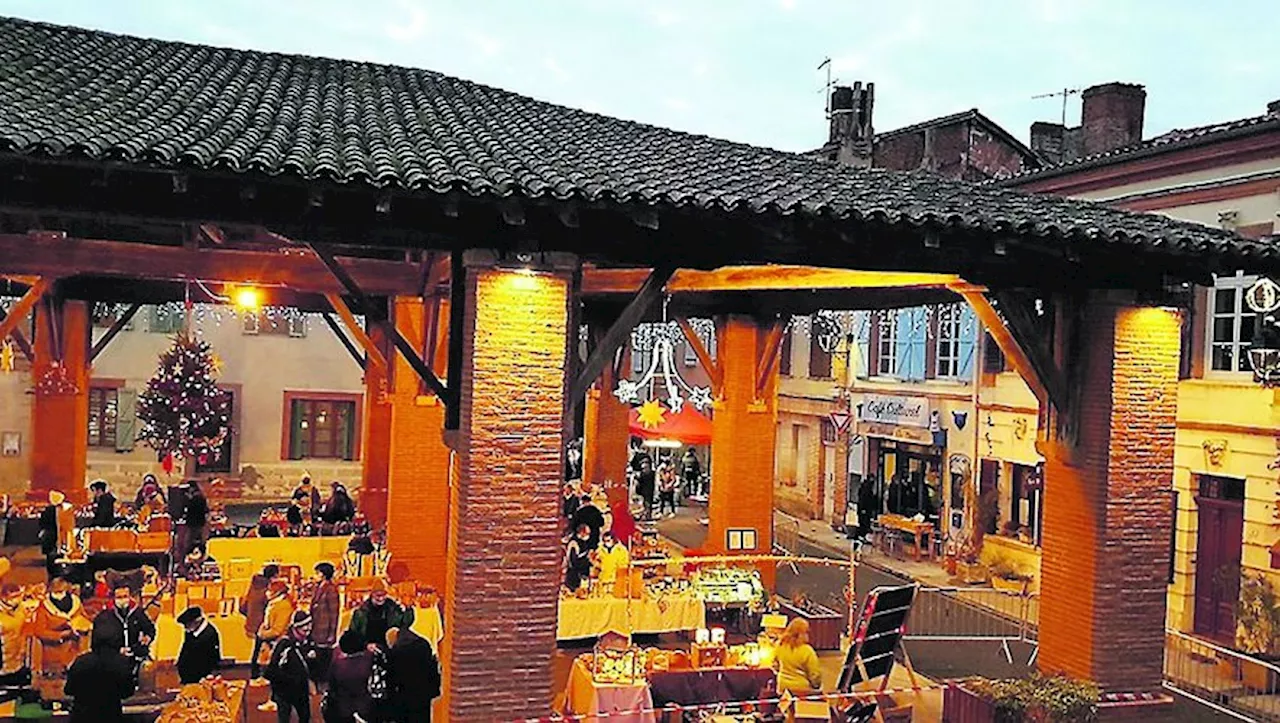 Au sud de Toulouse, un marché de Noël atypique au cœur d’une cité médiévale