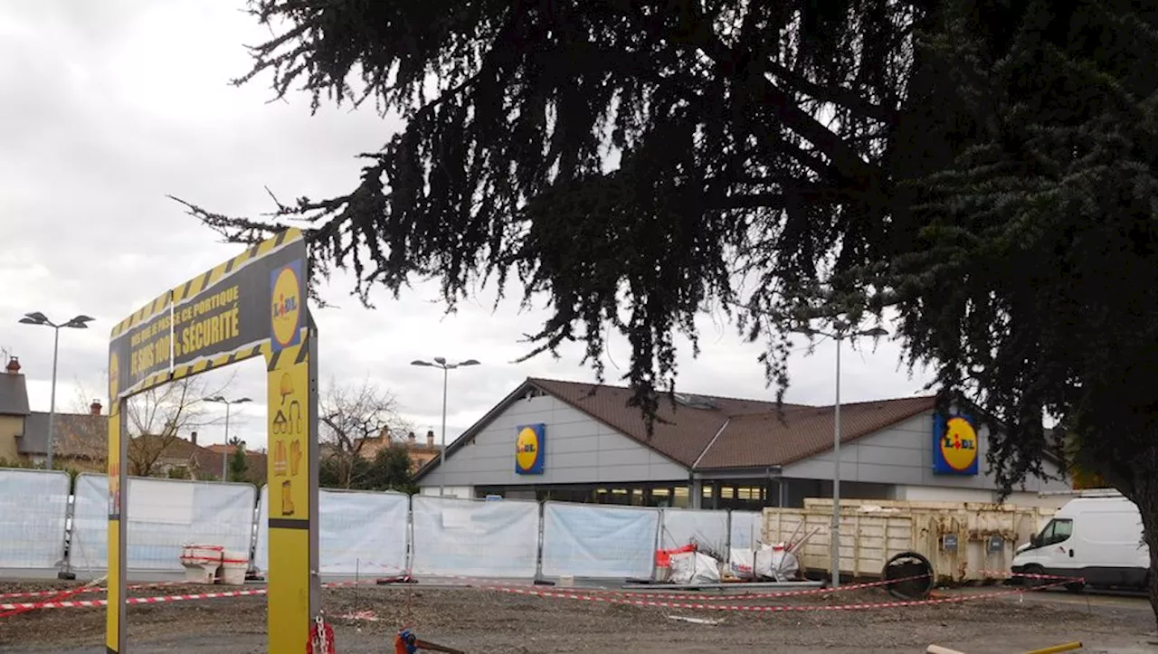 Deux mois de fermeture pour le supermarché Lidl d’Aureilhan qui se modernise et s’agrandit