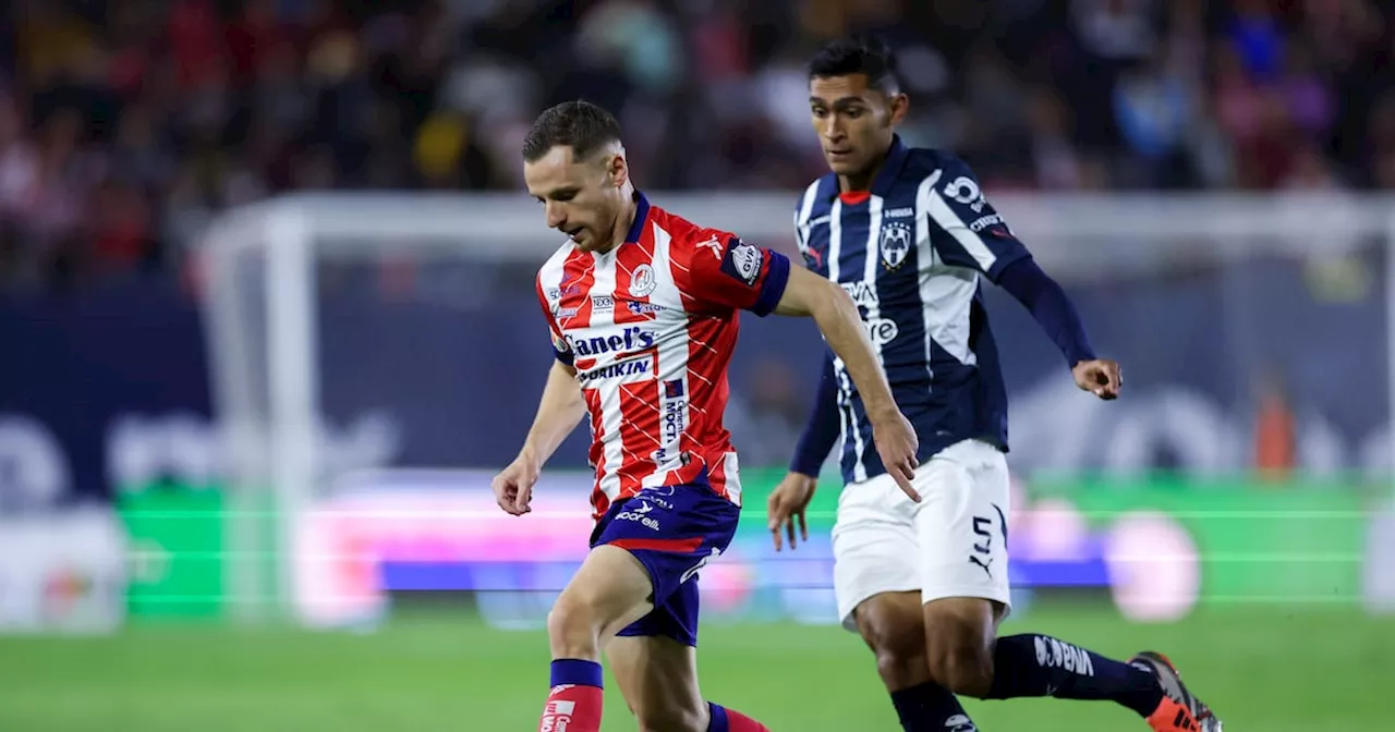 Atlético de San Luis Superó a Monterrey en la Ida de Semifinales