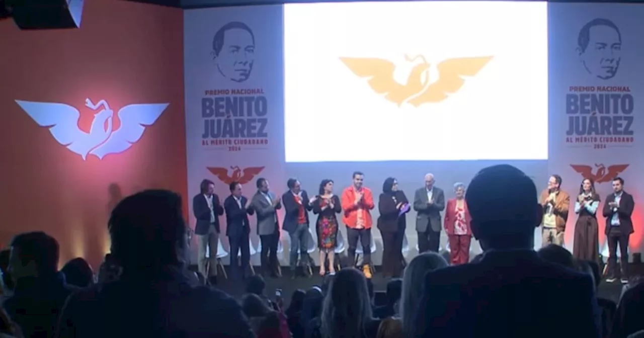 Movimiento Ciudadano Otorga Premio Nacional Benito Juárez a Juzgadoras y Patricia Aguayo