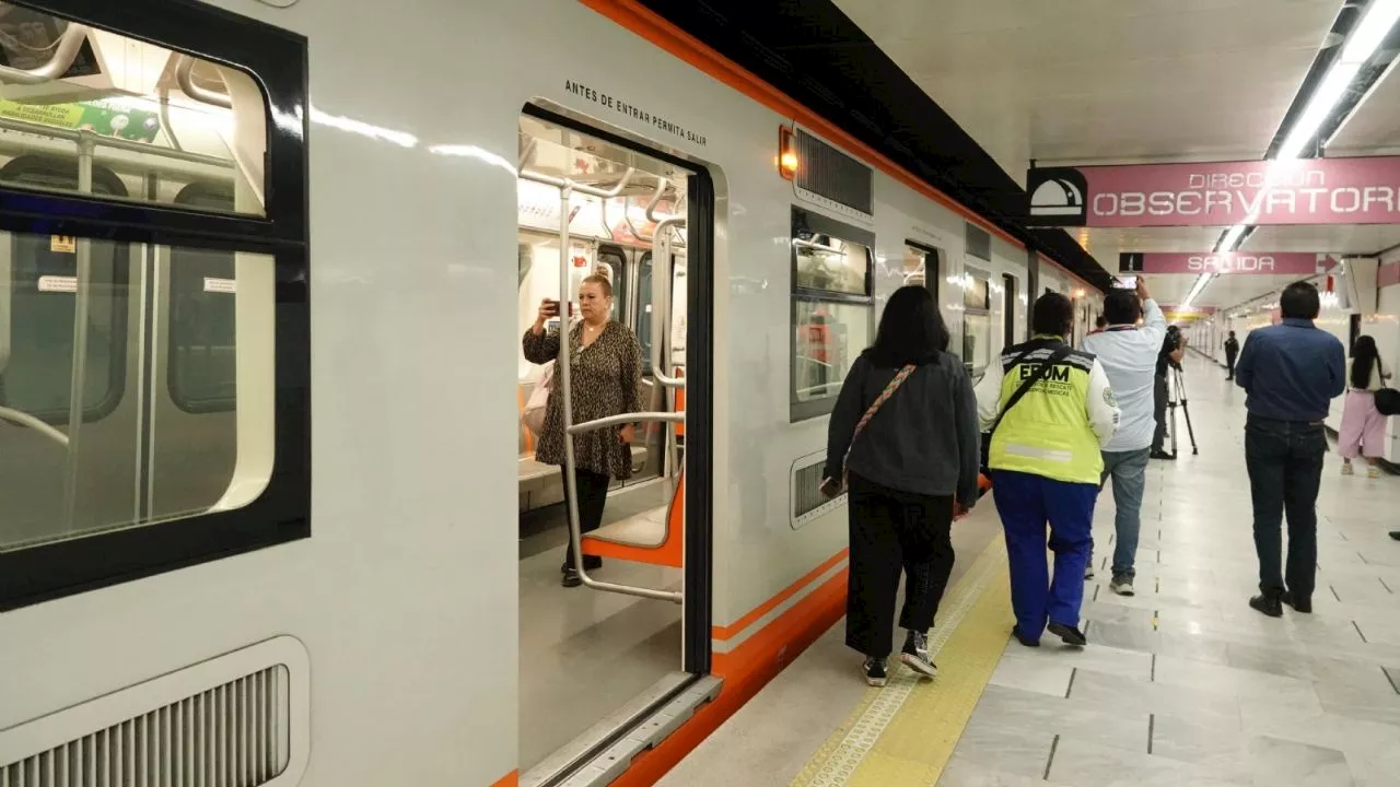 Clara Brugada anuncia reapertura de estaciones en la Línea 1 del Metro para 2025