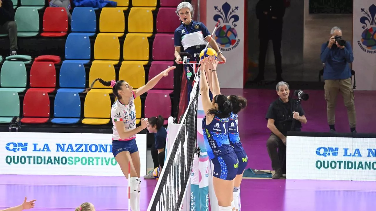 Serie A1 volley femminile: colpo Talmassons a Firenze, Conegliano e Novara sul velluto