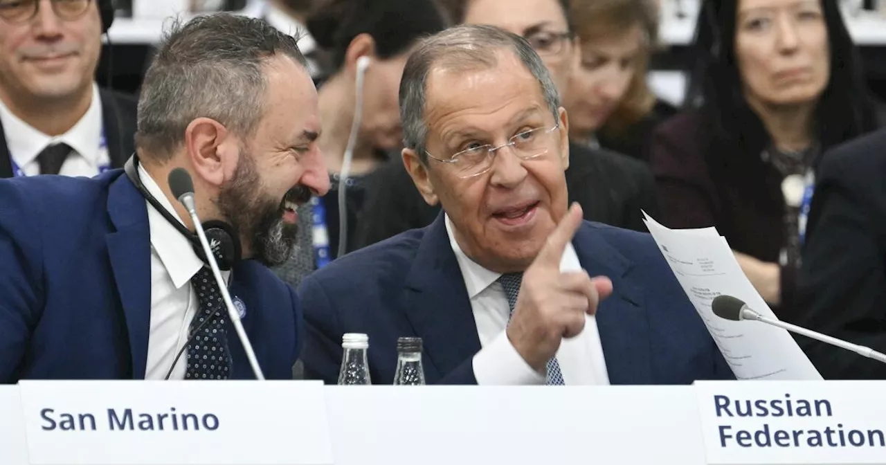 Blinken, Russia's Lavrov clash on Ukraine at a security meeting in Malta