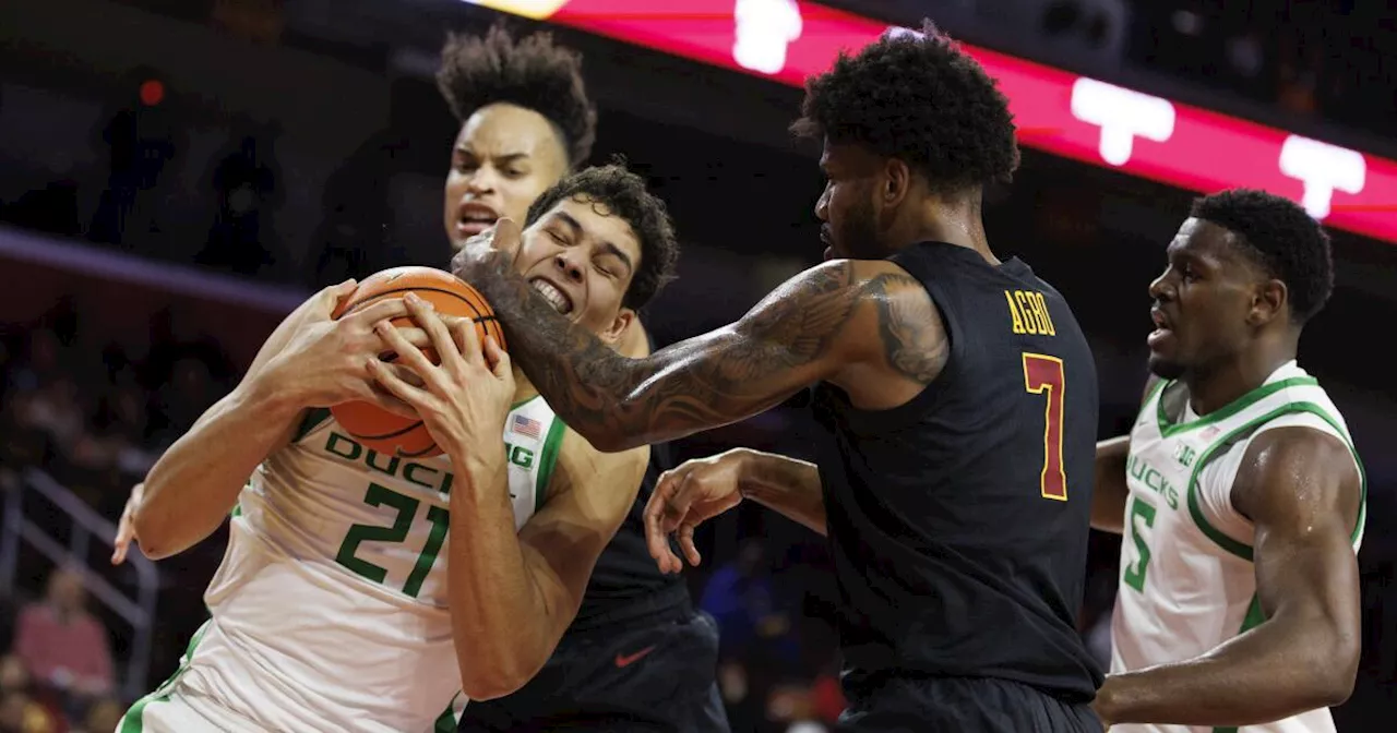 USC gives No. 12 Oregon a scare before collapsing late in Big Ten debut loss