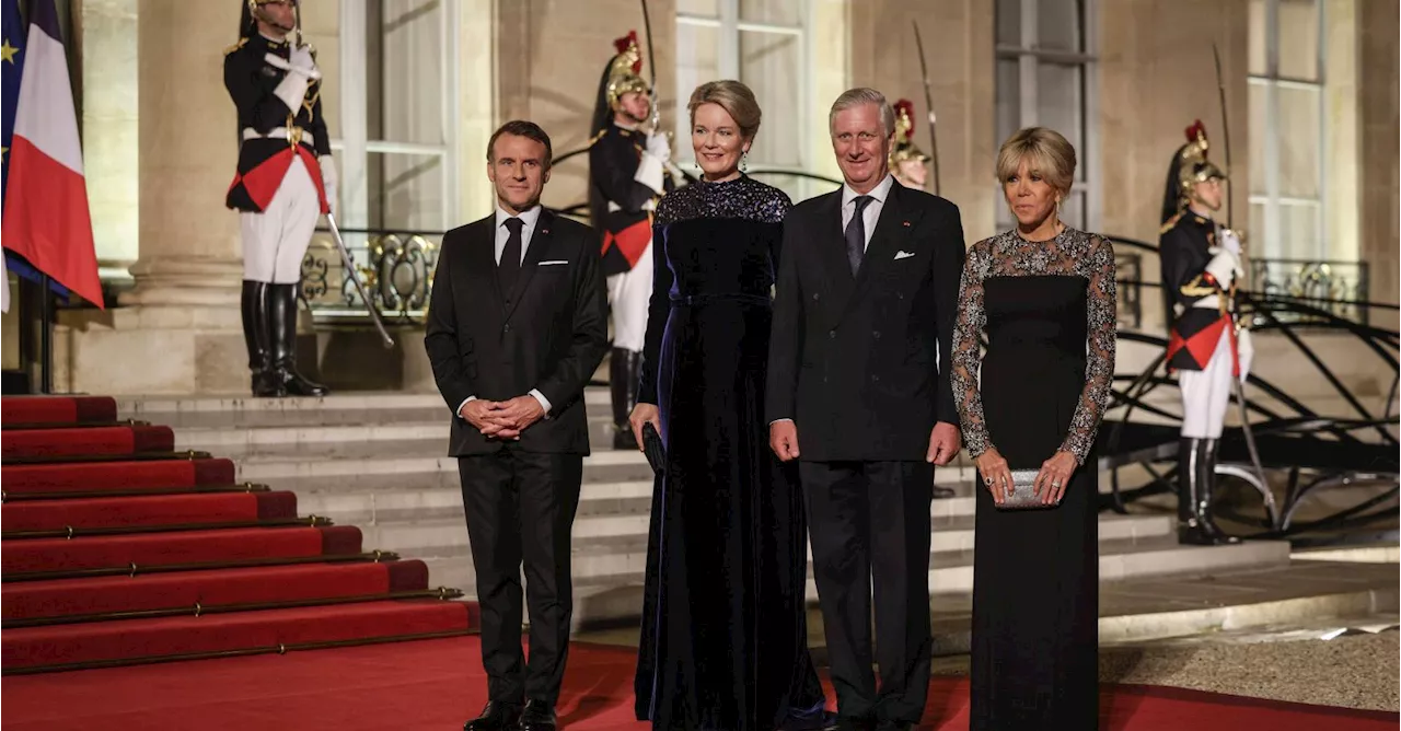 Le roi Philippe et la reine Mathilde à la réouverture de Notre-Dame de Paris