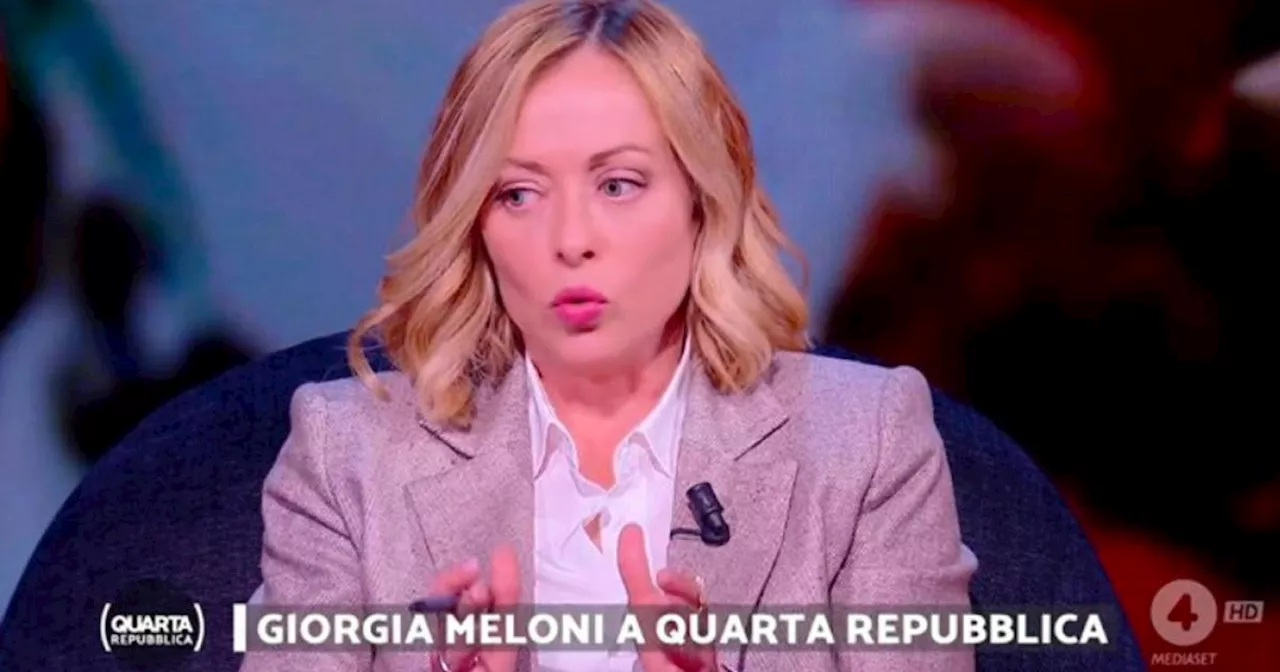 Giorgia Meloni'nin Quarta Repubblica Sözlüsesinde Yüksek Paya Sahip Olduğu