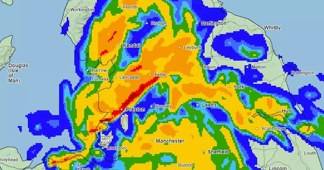 Met Office issues third weather warning for Lancashire as 'Storm Darragh' looms