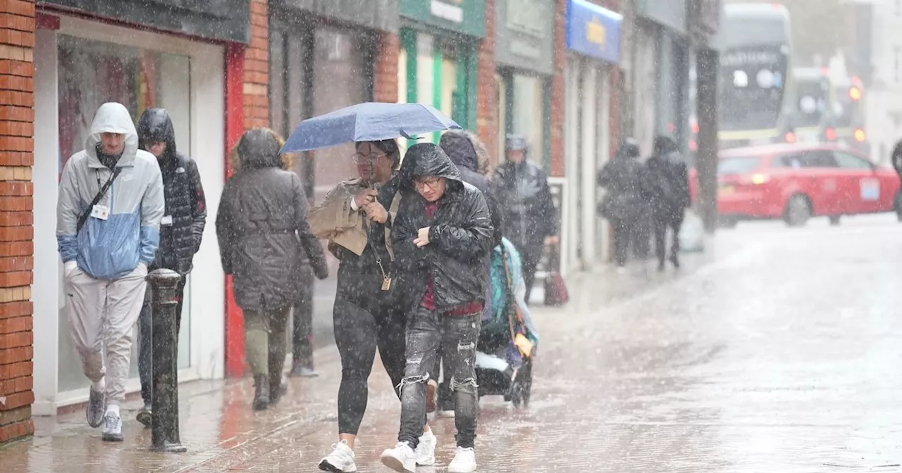 Storm Darragh Lancashire LIVE updates as downpours and 80mph gales to bring major chaos