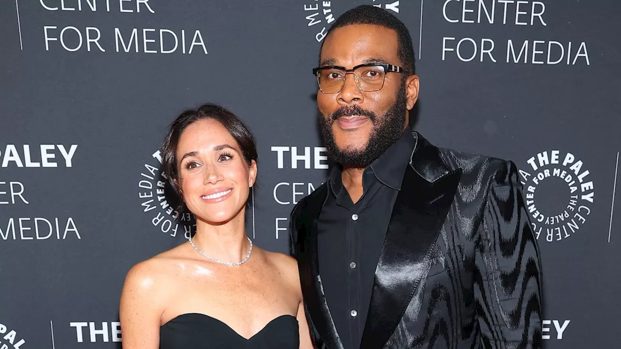 Tyler Perry Makes Rare Comments About Meghan Markle and Prince Harry's 'Beautiful Family'