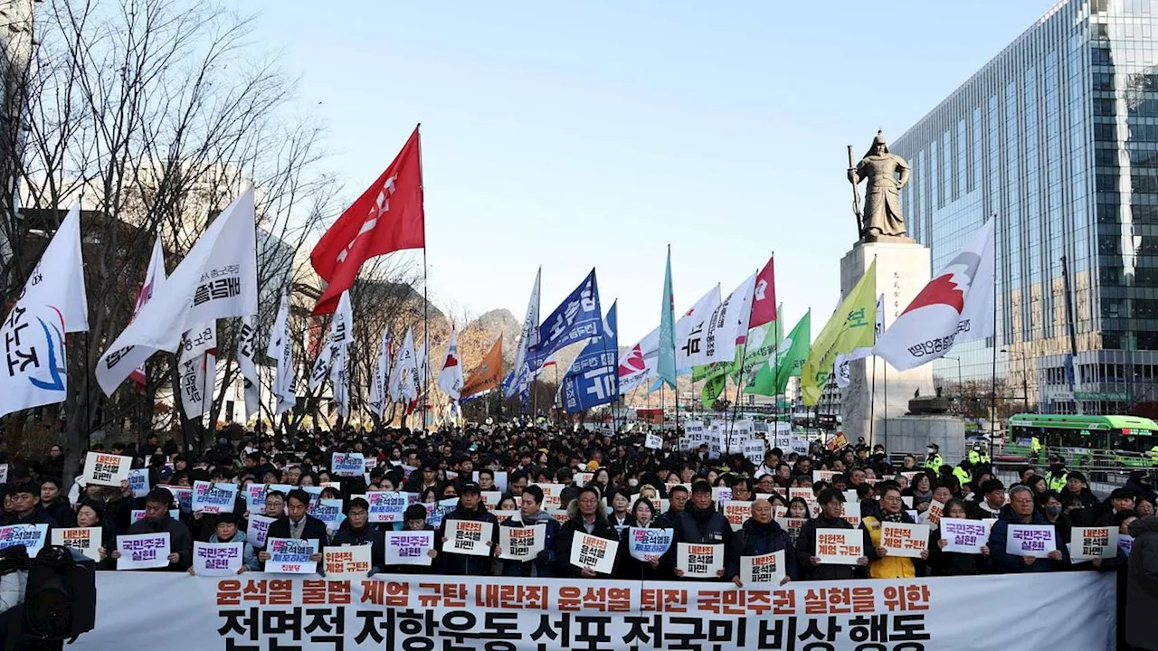 Corea del Sud, sabato il voto sull'impeachment del presidente Yoon