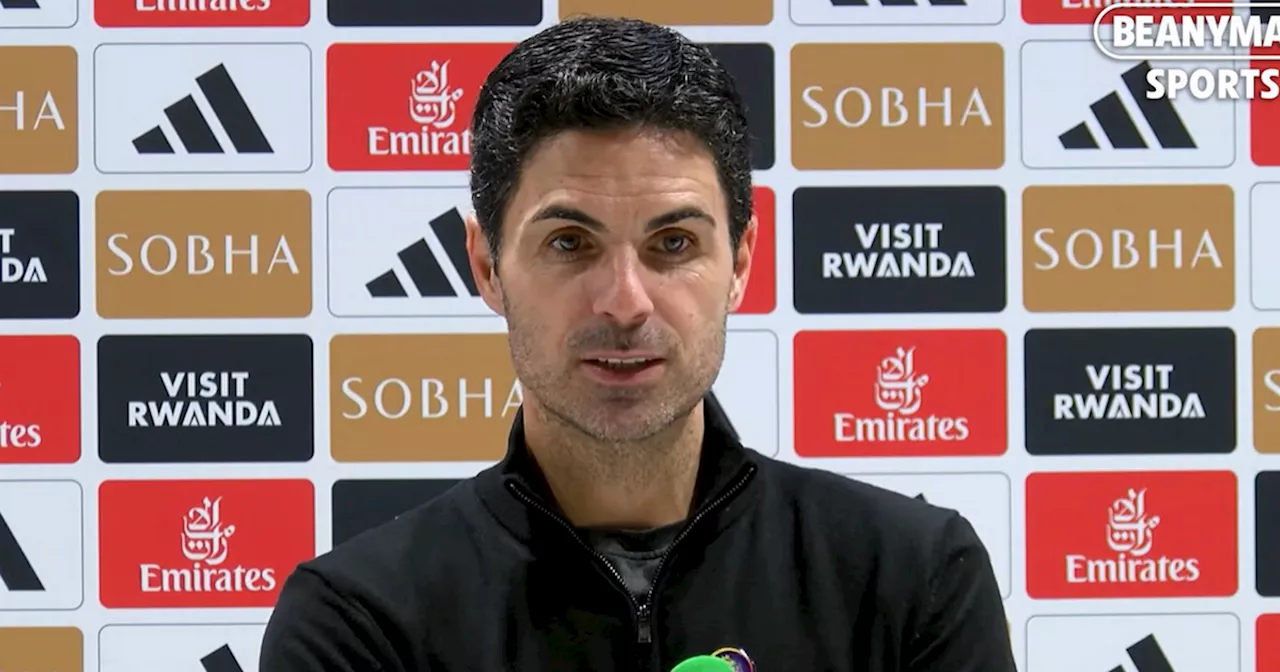 Arteta plays down 'Stoke' jibes after defeating Man United in Premier League