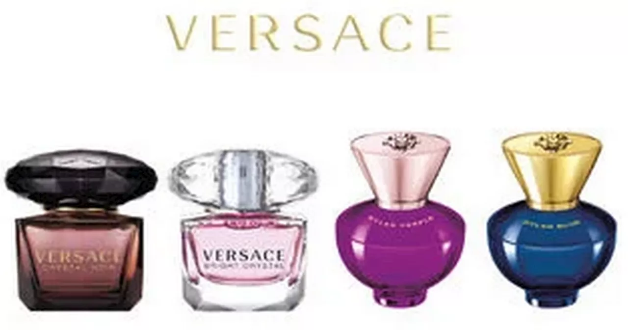 Versace perfume fans can snap up four 'expensive' scents for just £7 each