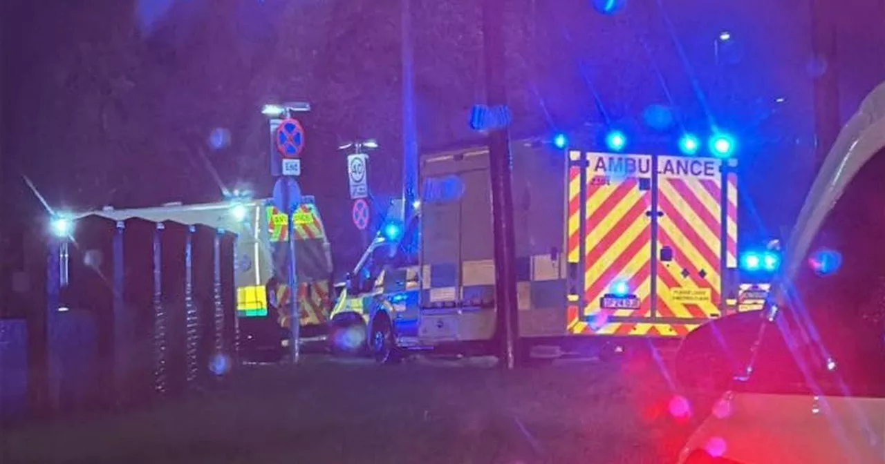 Water rescue teams and helicopter scrambled in search for man in Irlam Locks