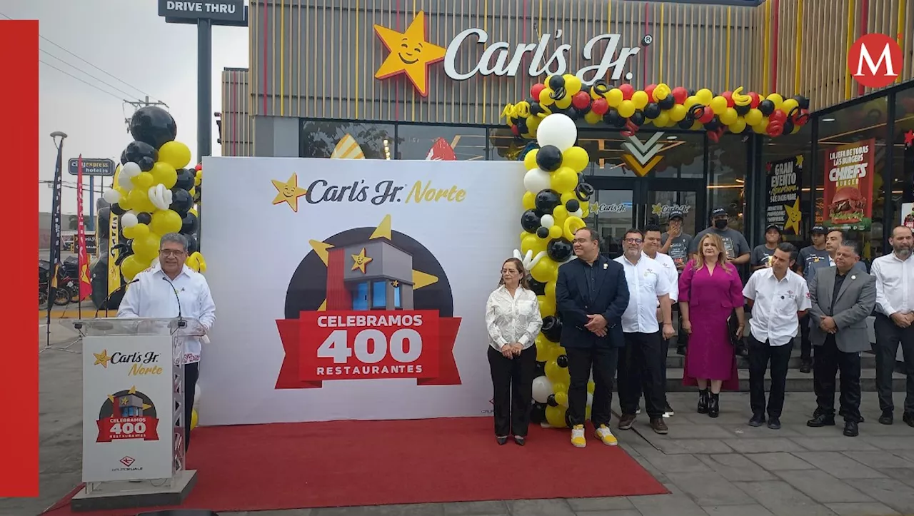 Carl’s Jr. abre en Altamira el restaurante 400 de la franquicia en todo en México