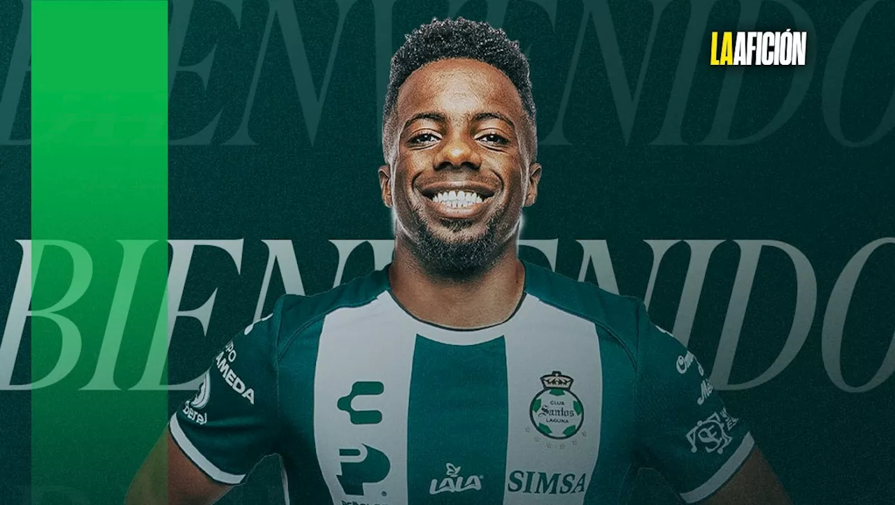 Santos Laguna hace oficial la llegada de Cristian Dájome