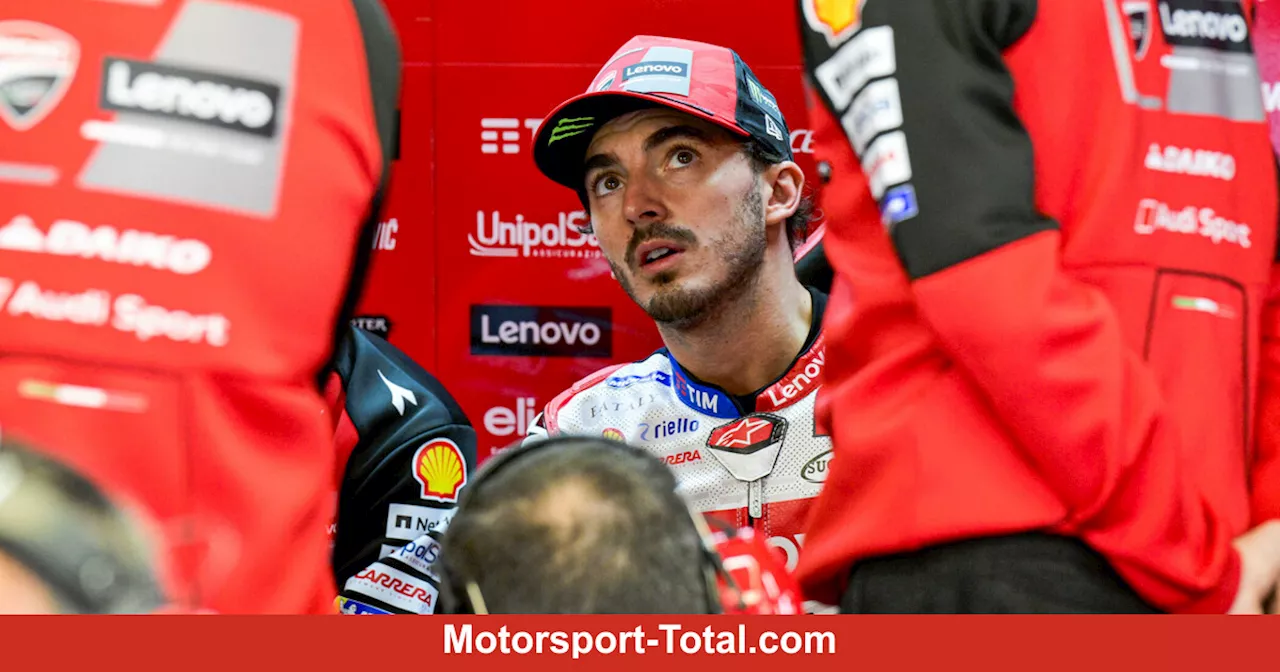 Francesco Bagnaia in Ducati-Werksteam mit Marc Marquez in MotoGP 2025