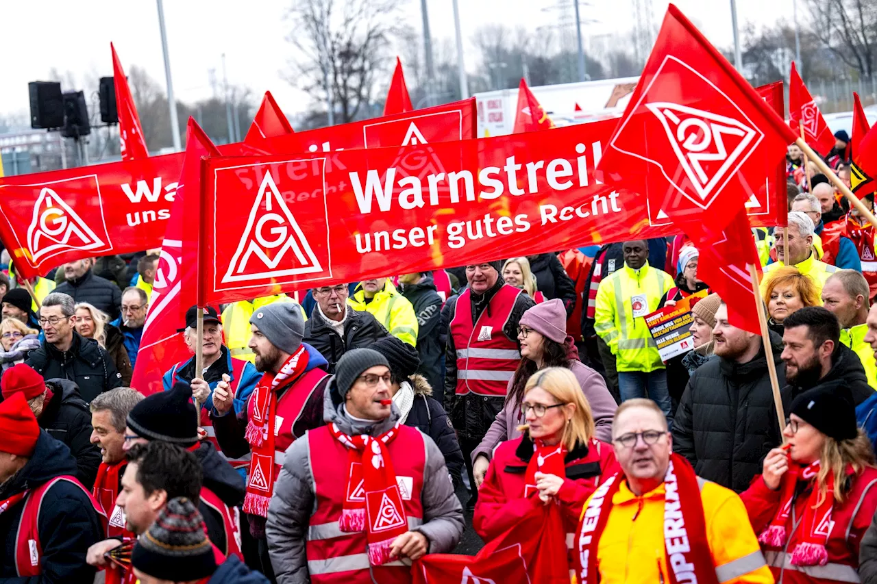 IG Metall: Am Montag erneut bundesweiter Warnstreik bei VW