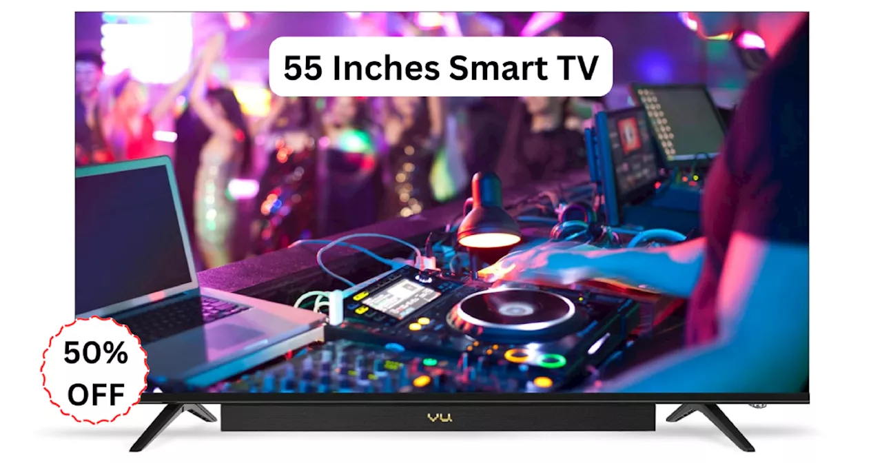 महंगाई पर चला Amazon ऑफर का हथौड़ा और टूट गई 55 inch Smart TV की कीमत, शानदार वीडियो क्वालिटी देगा जबर विजुअल