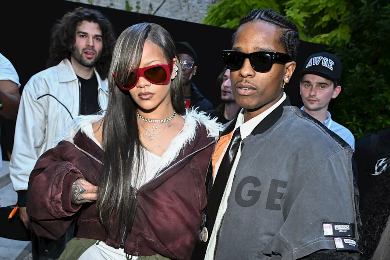 Rihanna Proud of A$AP Rocky's Fashion Impact