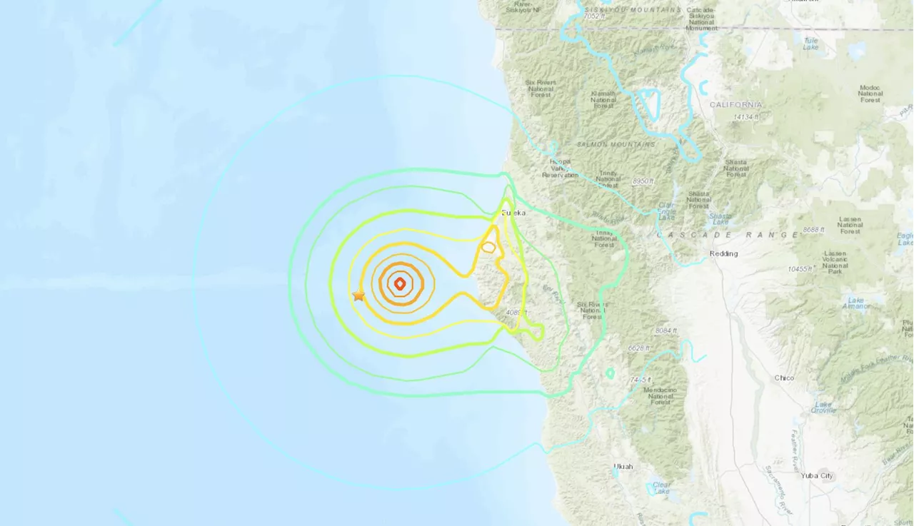 Tsunami warning issued for parts of Northern California after magnitude-7.0 offshore earthquake