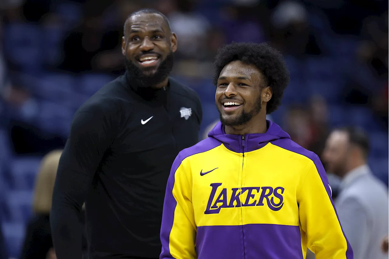 Lakers Rookie Bronny James Makes Shocking NBA History with Off-Court Success