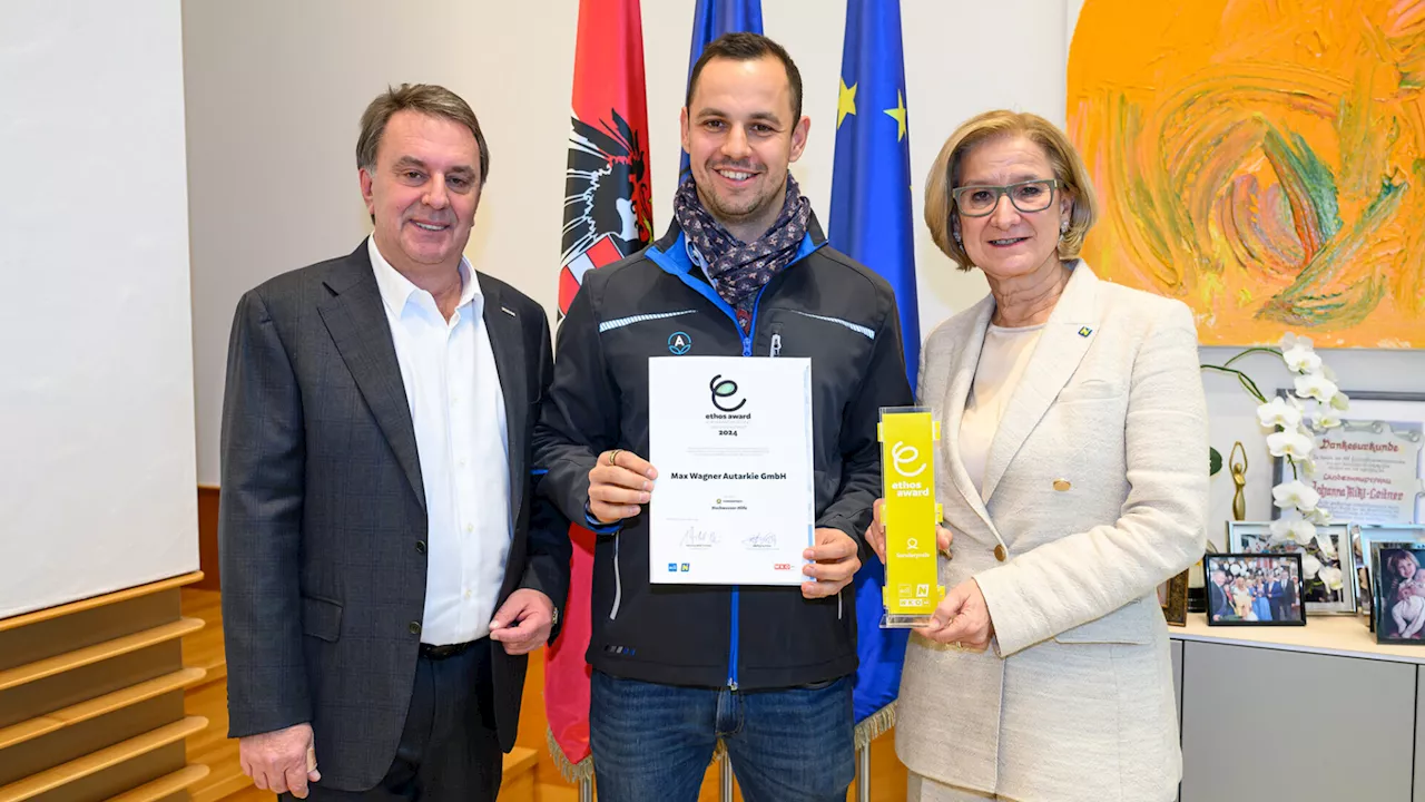 Max Wagner Autarkie GmbH erhält Sonderpreis 'Hochwasser-Hilfe'