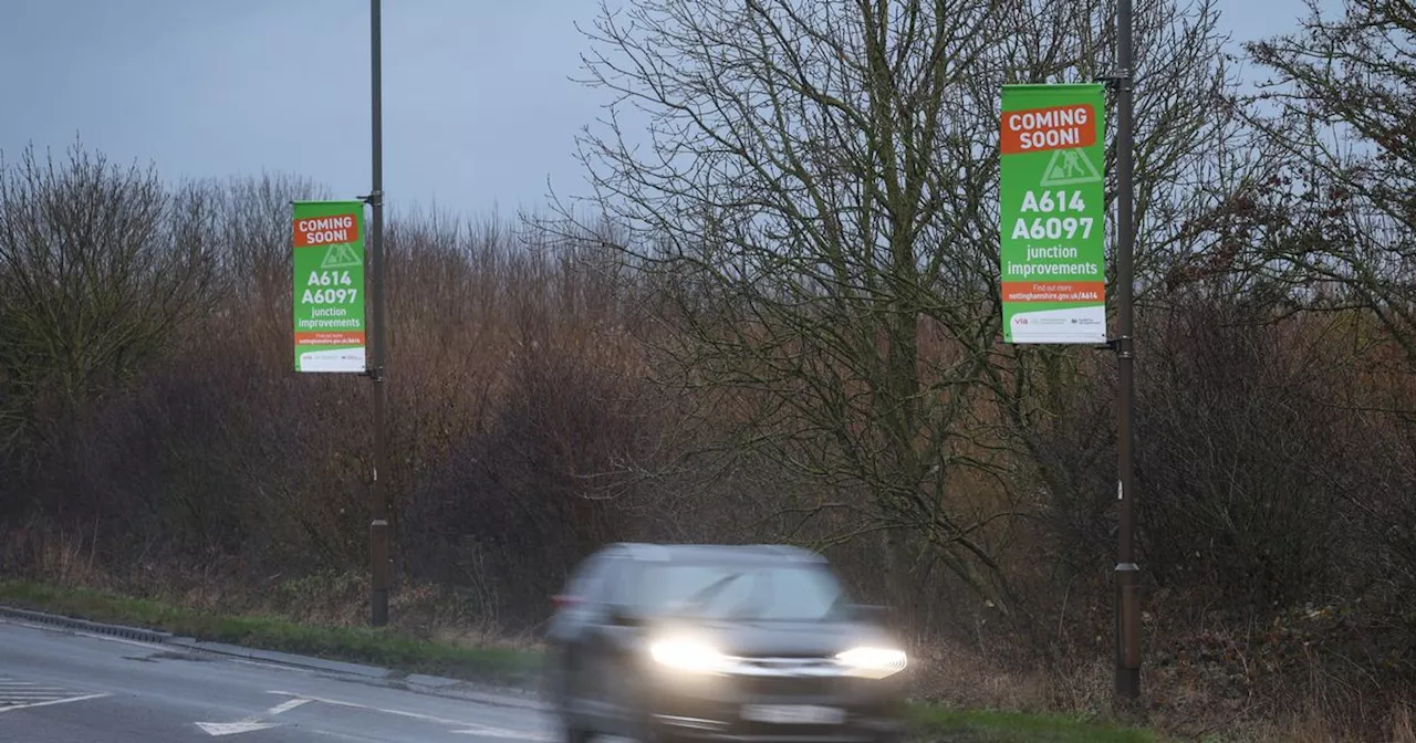 Nottinghamshire Council Spends Thousands on Uncertain Road Improvement Banners