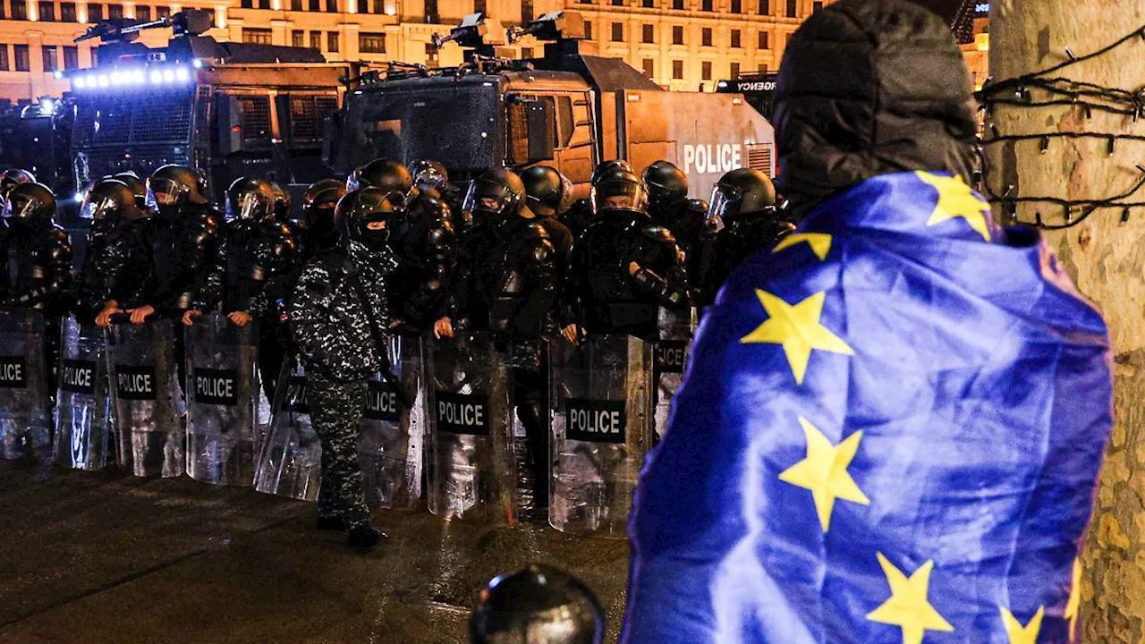 Protest gegen prorussischen Kurs: Ukraine sanktioniert georgische Führung, EU soll nachziehen