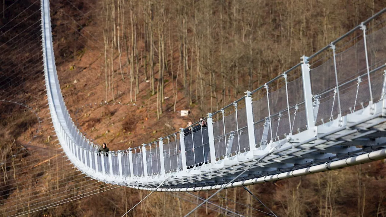 Über 600 Meter 'Highwalk': Hessens zweite Mega-Fußgängerbrücke eröffnet