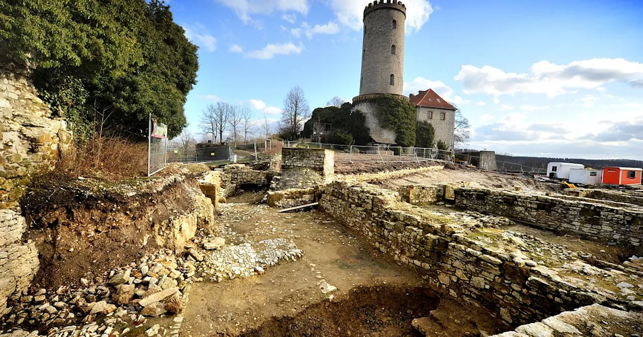 Archäologische Sensation in Bielefeld: Geheime Treppe an der Sparrenburg freigelegt