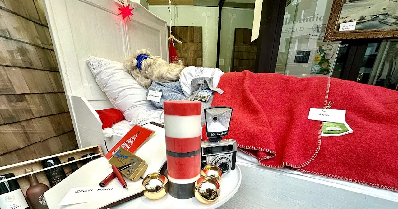 Bielefelder Altstadt-Kaufleute schicken im Quartier 5 eigenen Nikolaus auf Tour