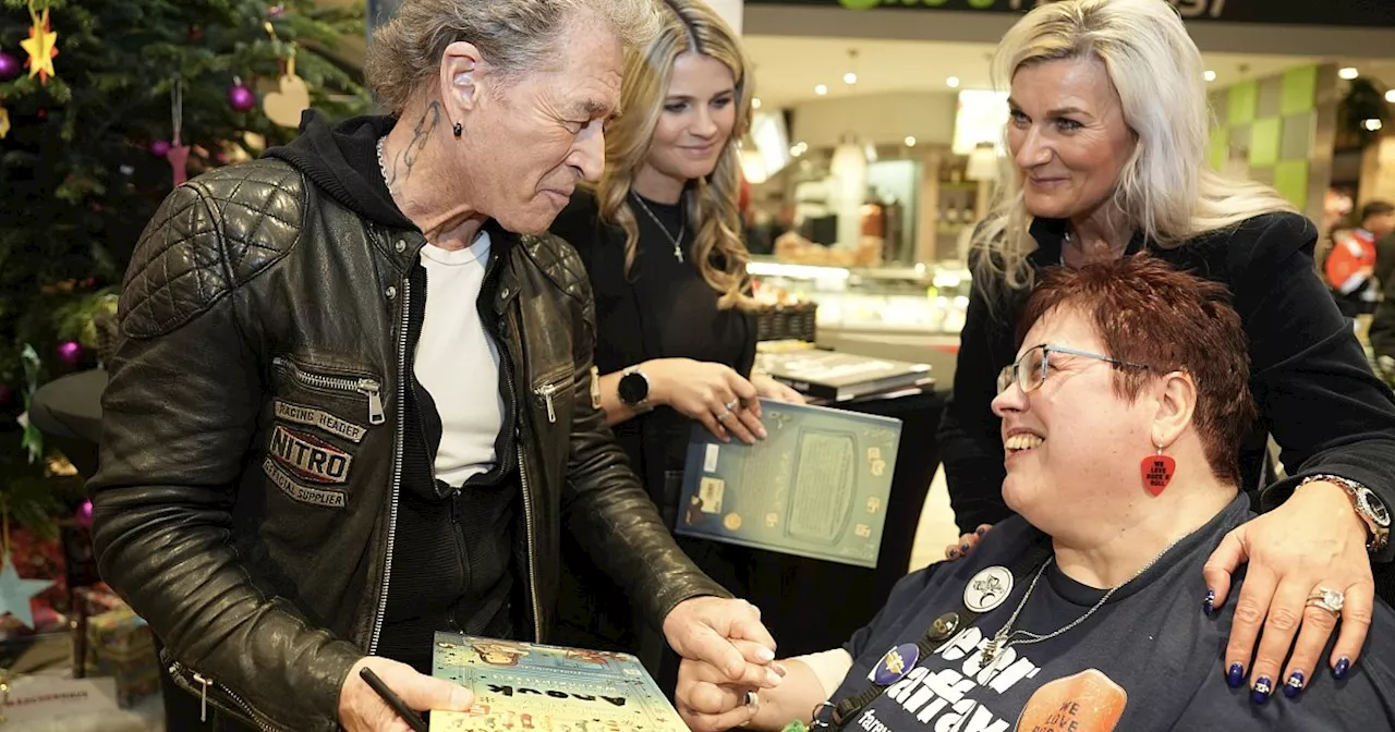 „Kein Weg zu weit“: Peter Maffay begeistert Fans im Bielefelder Supermarkt