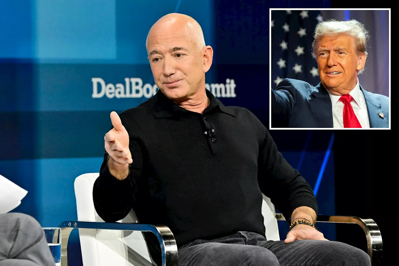 Jeff Bezos 'actually very optimistic' about Trump 2.0: 'Too many regulations in this country'