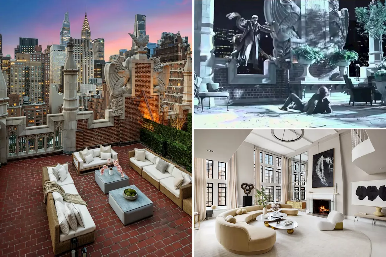  NYC penthouse used as a filming location for 'Spider-Man' and 'Scarface' lists for $3.75M