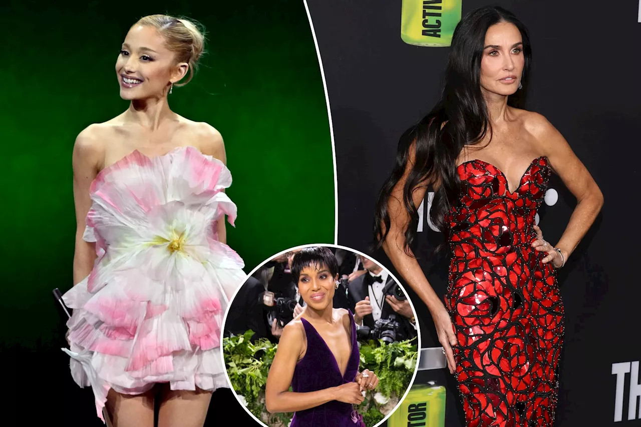 Oscar de la Renta a hit with celebrities from Ariana Grande to Demi Moore