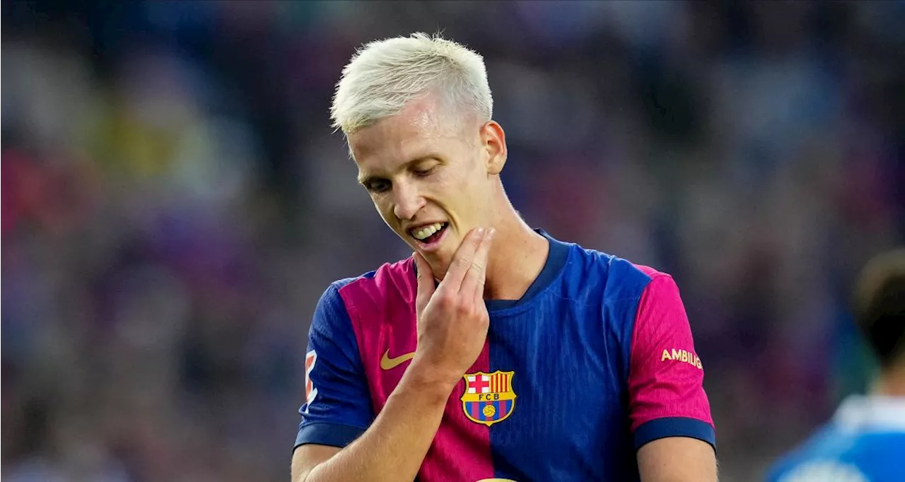 Barça : la galère inattendue de Dani Olmo à Barcelone