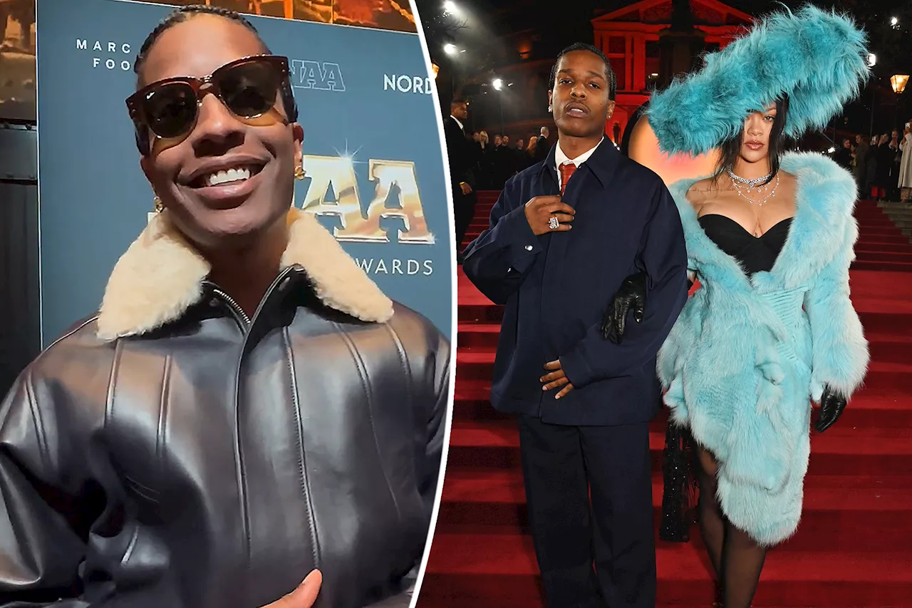 A$AP Rocky gushes over his all-time favorite Rihanna red carpet look — and how she recently ‘re-created’ it