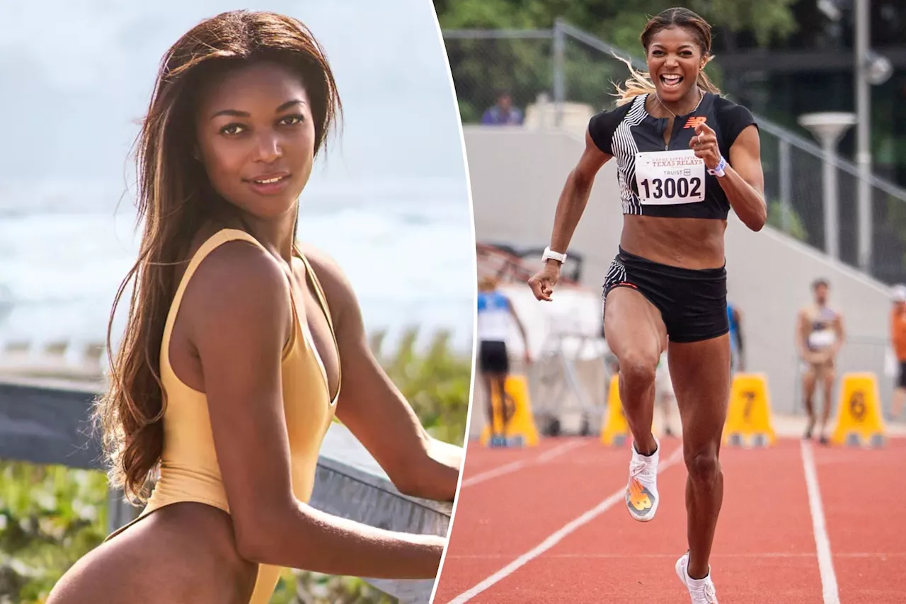 Olympian Gabby Thomas teases more modeling gigs after making debut in Sports Illustrated Swimsuit Issue