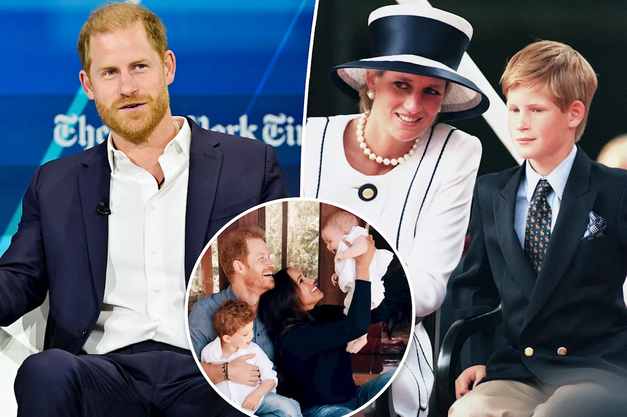 Prince Harry believes late mom Princess Diana would've 'wanted' him to raise kids in US